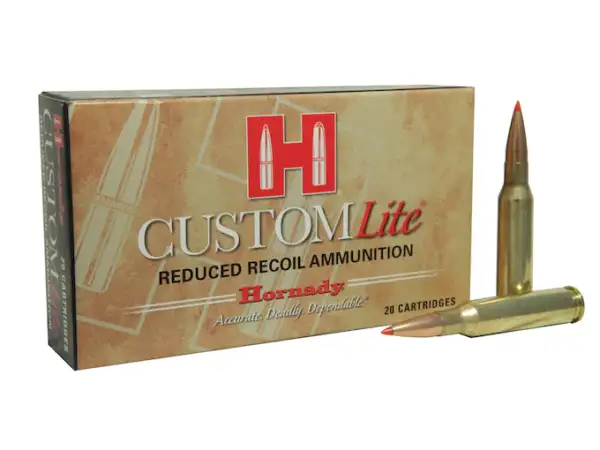 Hornady Custom Lite Ammunition 7mm-08 Remington 120 Grain SST Polymer Tip Box of 20 picture