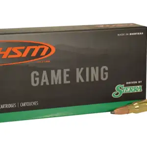 HSM GameKing Ammunition 7mm-08 Remington 140 Grain Sierra GameKing Soft Point Boat Tail Box of 20 picture