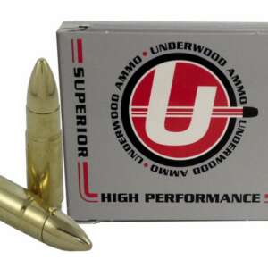 Underwood Ammunition 458 SOCOM 300 Grain Lehigh Match Solid Lead-Free Box of 20 picture